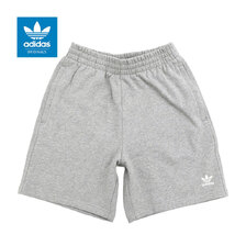 adidas Originals Trefoil Essentials 7inch Fleece Short Grey KE3370画像