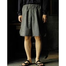 INTERIM WOOL END-ON-END SUITING HYPER BIG TRAINING EASY SHORTS IT26S157画像