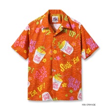 Duke Kahanamoku Lot No. DK39640 / COTTON HAWAIIAN SHIRT &ldquo;SUCK EM UP!&rdquo;画像