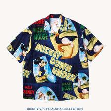PORTER CLASSIC DISNEY VP / PC ALOHA COLLECTION ALOHA SHIRT / MICKEY & BIRD DP-024-3963画像
