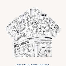 PORTER CLASSIC DISNEY MS / PC ALOHA COLLECTION ALOHA SHIRT / 101 DALMATIANS DP-024-3966画像