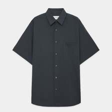 MARKAWARE COMFORT FIT S/S SHIRT ORGANIC WOOL 2/80 TROPICAL A26B04SH01B画像