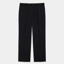 MARKAWARE ONE TUCK TAPERED EASY PANTS -ORGANIC WOOL 2/80 TROPICAL- A26B04PT01C画像