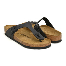 BIRKENSTOCK GIZEH NARROW BLACK 0043693画像