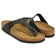 BIRKENSTOCK GIZEH REGULAR BLACK 0043691画像
