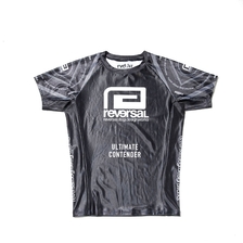 reversal MANDALAS SHORT RASH GUARD RV26SS605画像