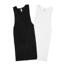 Los Angeles Apparel 2x1 Cotton Spandex Rib Tank 34008GD画像
