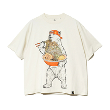 go slow caravan USA/C 豪快盛りラーメンクマ BIG TEE 361917画像