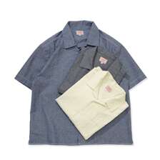BIG MIKE Chambray Open S/S Shirts 102625400画像