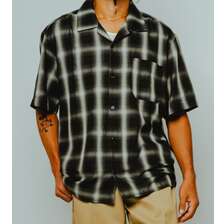 BIG MIKE Rayon Mix Ombre Slit S/S Shirts 102625530画像