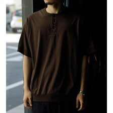 INTERIM HIGH GAUGE SUVIN JERSEY HENRY OVER S/S TEE IT26S293画像