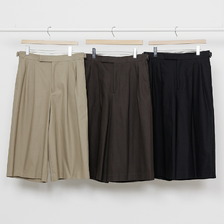 marka TWO TUCK CROPPED TROUSERS ORGANIC COTTON GABARDINE M26B15PT02E画像