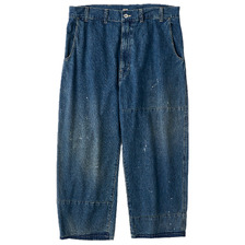 PORTER CLASSIC BREAKFAST DENIM FATTY PANTS PC-005-3850画像