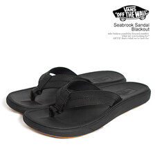 VANS Seabrook Sandal Blackout VN000E7Z1OJ画像