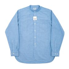 Workers Band Collar Shirt画像
