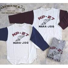 WAREHOUSE Lot 4800 7分袖ベースボールT NP-27画像