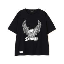Schott GLITTER EAGLE COMPACT T-SHIRT 7826134022画像