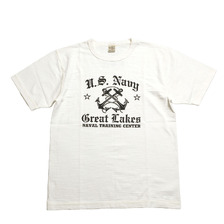 Buzz Rickson's SLUB YARN T-SHIRT "USN GREAT LAKES" BR79727画像