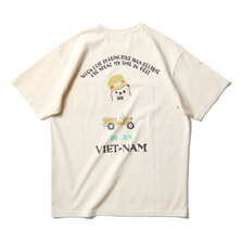 HOUSTON PIGMENT U.S. COTTON PRINT TEE(SKULL) 22396画像