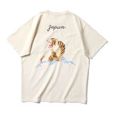 HOUSTON PIGMENT U.S. COTTON PRINT TEE(TIGER) 22395画像