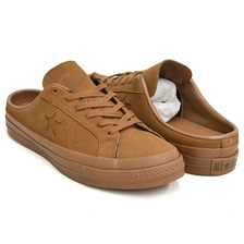 CONVERSE ONE STAR SUEDE MULE BROWN 33702982画像
