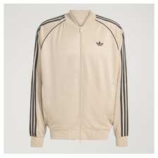 adidas Originals SST ADICOLOR CLASSICS LOOSE TRACKTOP Stone Khaki / Black KC8524画像