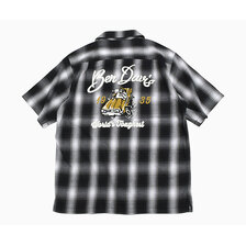 BEN DAVIS Drive EMB Plaid S/S Shirt T-26580028画像