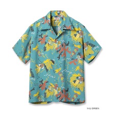 SUN SURF Lot No. SS39626 / RAYON HAWAIIAN SHIRT &ldquo;TROPICAL FISH&rdquo;画像