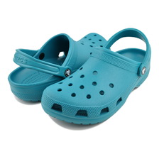 crocs CLASSIC CLOG TURBO TEAL 10001-3AY画像