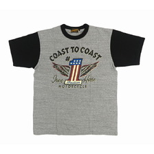 INDIAN MOTORCYCLE SET IN 2TONE S/S T-SHIRT IM79719画像