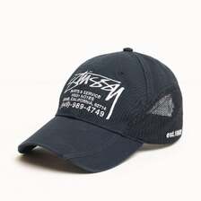 STUSSY PARTS & SERVICE MESH CAP 1311205画像