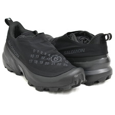 MM6 Maison Margiela &times; SALOMON CROSS DUST BLACK / BLACK / ASPHALT P7624-HB422画像