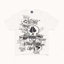 STUSSY SKULLS TEE PIGMENT DYED 1905177画像