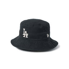 NEW ERA キッズ Kid's バケット01 MLB ロサンゼルス・ドジャース ブラック 14747100画像