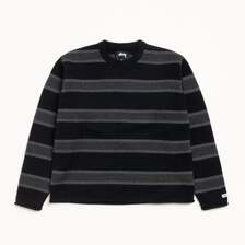 STUSSY STRIPED WOOL SWEATER 117283画像