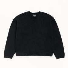 STUSSY ROLL V NECK SWEATER 117289画像