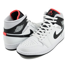 NIKE AIR JORDAN 1 MID summit wht/blk DQ8426-109画像