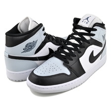 NIKE AIR JORDAN 1 MID blk/squadron blue-aura-wht DQ8426-002画像