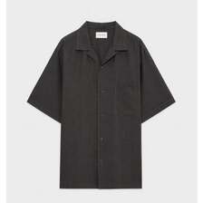 MARKAWARE NEW OPEN COLLAR S/S SHIRT HEMP SHIRTING A26B05SH01B画像