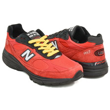 new balance U9935CX TEAM RED / TRUE RED / BLACK CEMENT画像