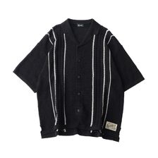 Subciety Crochet shirt 155-52170画像
