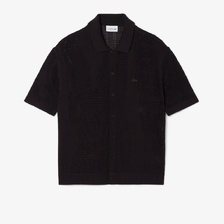 LACOSTE Lace Knit S/S Shirt AH0796-99画像