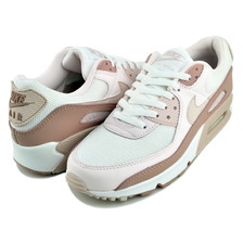 NIKE WMNS AIR MAX 90 particle pink/silt red IM4613-600画像