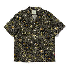 Levi's Sunset Camp Standard Fit S/S Shirt Hatch Floral Jet Black 005H5-0006/005H50006画像