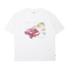Levi's SS RELAXED FIT GRAPHIC BOXY TEE COASTAL CREATIVE GREMLIN WHITE 004H0-0020画像