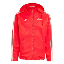 adidas Coca-Cola CLASSIC SPORT FIREBIRD NYLON PARKA VIVID RED KY2105画像