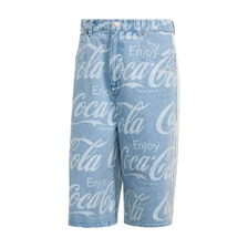 adidas Coca-Cola CLASSIC SPORT DENIM SHORT INDIGO DENIM KY2112画像