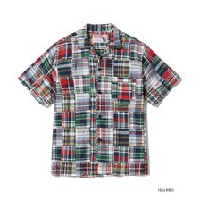 SUGAR CANE Lot No. SC39739 / MADRAS CHECK PATCHWORK OPEN SHIRT画像