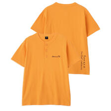 AVIREX HONEYCOMB WAFFLE HENRY NECK T-SHIRT 7836134060画像