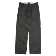 BURGUS PLUS Lot.402Z Military Trousers Indigo Linen / Cotton Selvedge Denim 402Z-11画像